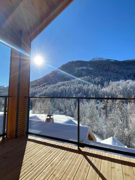 Apartament Le Doux Meleze Saint-Chaffrey Zewnętrze zdjęcie